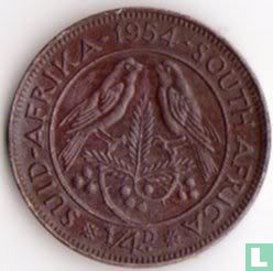 Zuid-Afrika ¼ penny 1954 - Afbeelding 1