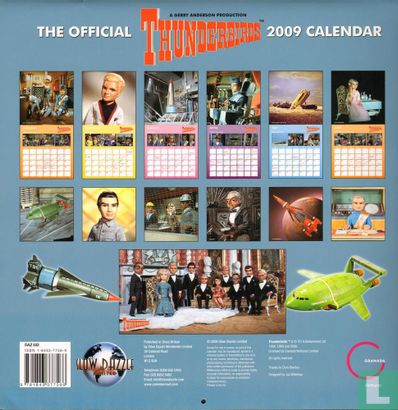 Thunderbirds Calendar 2009 - Afbeelding 2