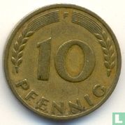 Deutschland 10 Pfennig 1950( F) - Bild 2