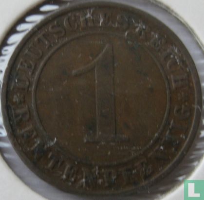 Duitse Rijk 1 rentenpfennig 1923 (G) - Afbeelding 2