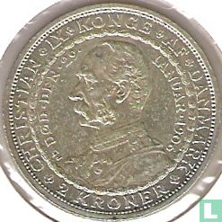Denmark 2 kroner 1906 "Death of Christian IX and accession of Frederik VIII" - Image 2