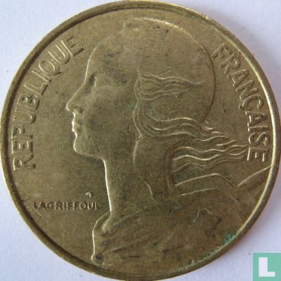 France 10 centimes 1991 (frappe monnaie) - Image 2