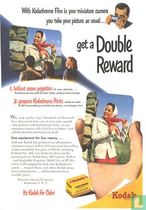 With Kodachrome Film in your miniature camera you get this Double Reward - Image 2