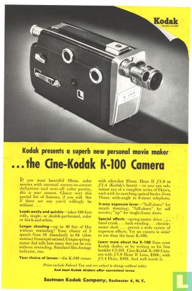 Kodak presents a superb new personal movie maker