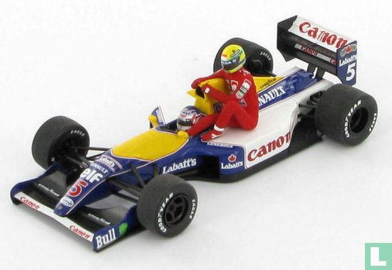 Williams FW14 'Senna riding on Mansell' - Afbeelding 1