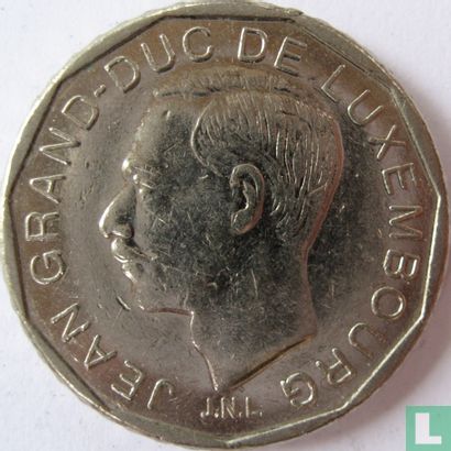 Luxemburg 50 Franc 1989 (Typ 1) - Bild 2