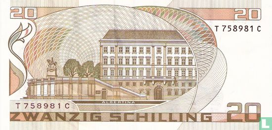Austria 20 Schilling 1986 - Image 2