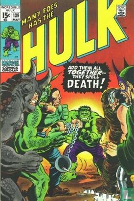 The Incredible Hulk 139 - Image 1