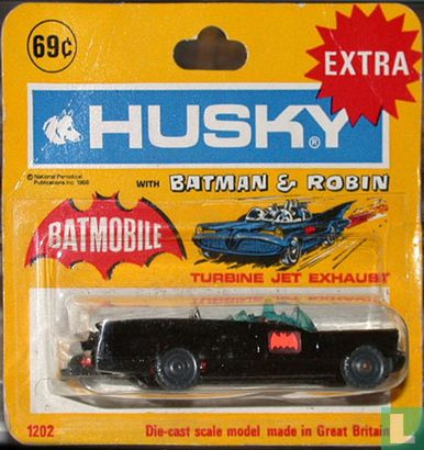 Batmobile 1202 (1966) - Husky - LastDodo