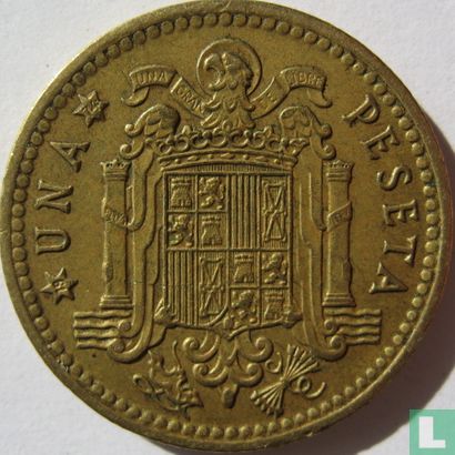 Espagne 1 peseta 1 966 (1974) - Image 1
