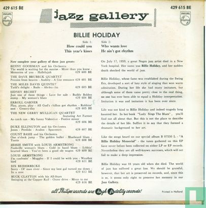 Jazz Gallery Billie Holiday - Afbeelding 2