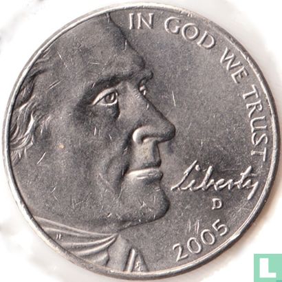 Vereinigte Staaten 5 Cent 2005 (D) "Bicentenary of the arrival of Lewis and Clark on Pacific Ocean" - Bild 1