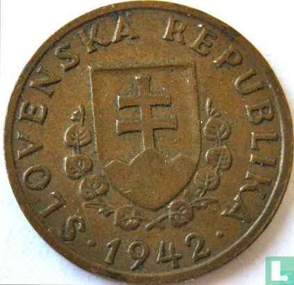 Slowakei 20 Halierov 1942 (Bronze) - Bild 1