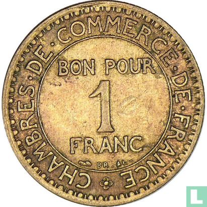 Frankreich 1 Franc 1920 (Typ 2) - Bild 2