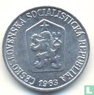 Czechoslovakia 1 haler 1963 - Image 1