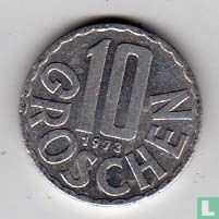 Autriche 10 groschen 1973 - Image 1