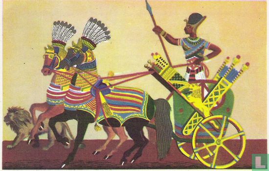 Ramses I op zijn oorlogswagen - Image 1