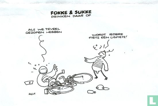 Fokke en Sukke: (Lig)fiets