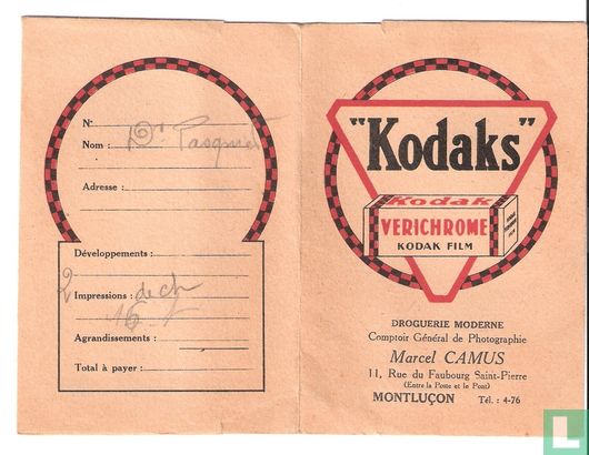 Kodak Verichrome film (2) - Afbeelding 1