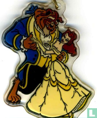 Beauty and the Beast sleutel hanger - Afbeelding 2