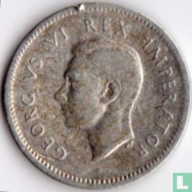 Afrique du Sud 3 pence 1943 - Image 2
