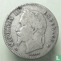 Frankrijk 50 centimes 1865 (K) - Afbeelding 2
