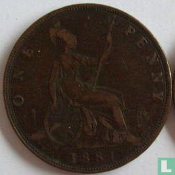 Vereinigtes Königreich 1 Penny 1881 - Bild 1
