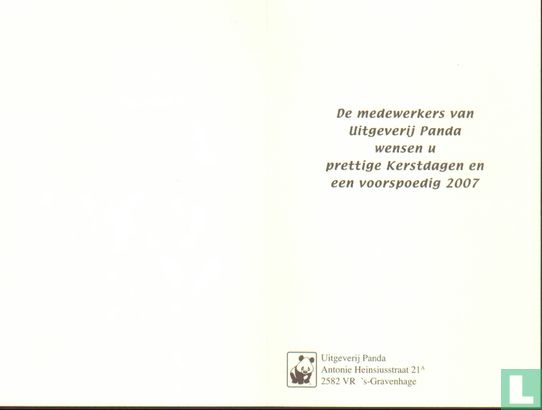 Kerstkaart 2006 - 2007 - Uitgeverij Panda - Image 2