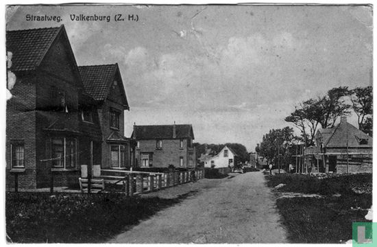 Straatweg, Valkenburg ZH (nu Hoofdstraat)
