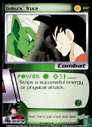 Goku's Truce