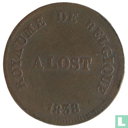 België 5 centimes 1838 Monnaie Fictive, Aalst - Afbeelding 1