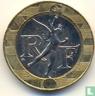 Frankreich 10 Franc 2000 - Bild 2