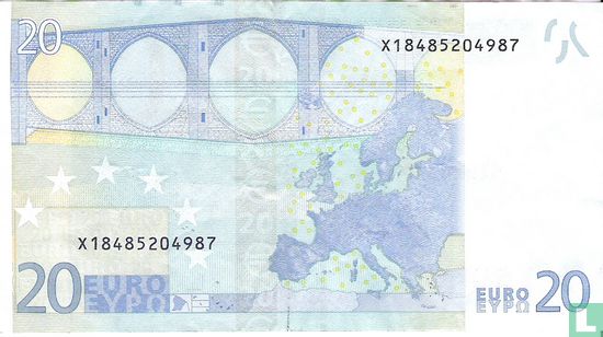 Eurozone 20 Euro X-R-T - Afbeelding 2