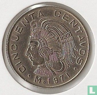 Mexico 50 centavos 1971 - Image 1