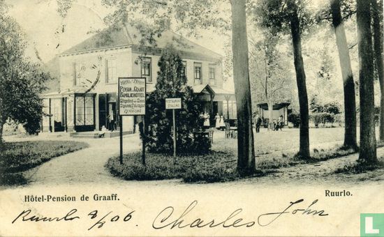 Hôtel-Pension de Graaff. Ruurlo  - Image 1