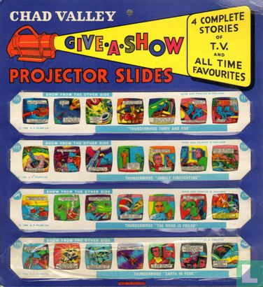 Give a show projector slides