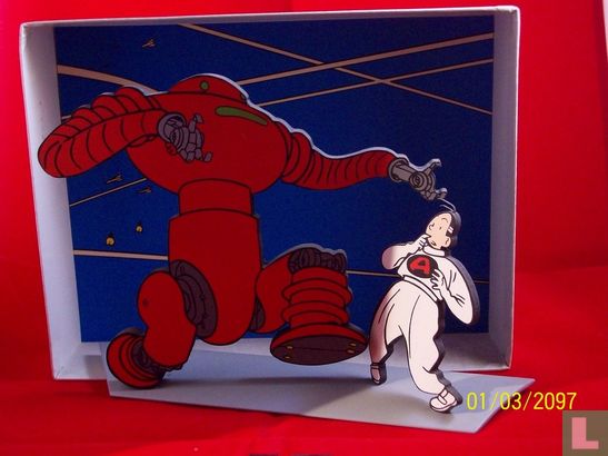 Adolphus Claar avec robot - Image 1