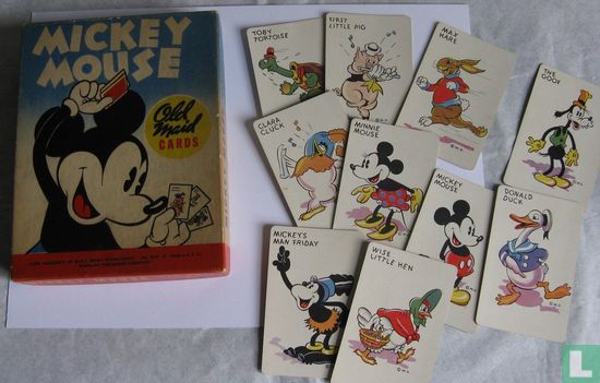 Mickey Mouse Old Maid Cards - Image 2