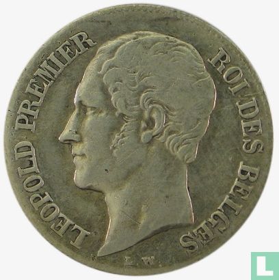 Belgium 20 centimes 1853 (L. W.) - Image 2