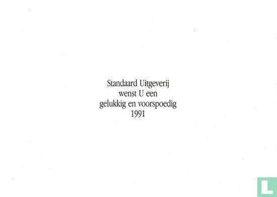 Kerstkaart Standaard Uitgeverij 1991 - Afbeelding 2