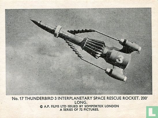 Thunderbird 3 interplanetary space rescue rocket. 200' long. - Image 1