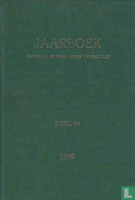 Jaarboek Centraal Bureau voor Genealogie 1996  - Image 1