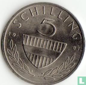 Oostenrijk 5 schilling 1981 - Afbeelding 1