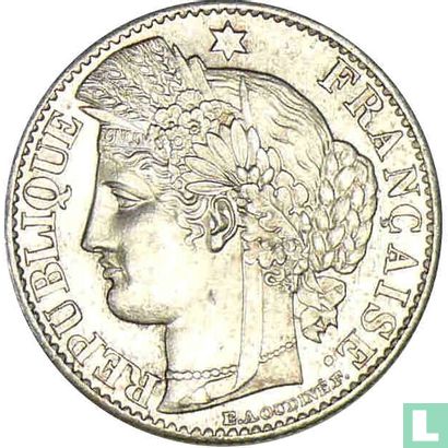 Frankrijk 50 centimes 1871 (A) - Afbeelding 2