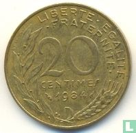 France 20 centimes 1984 - Image 1