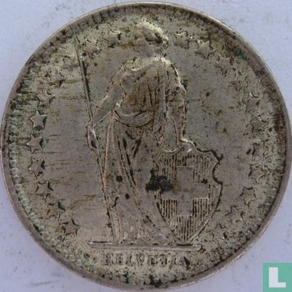 Zwitserland ½ franc 1958 - Afbeelding 2