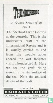 Thunderbird 4 with Gordon at the controls. - Afbeelding 2