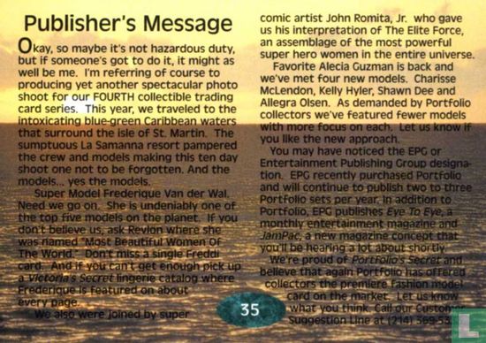 Publisher's Message - Afbeelding 2