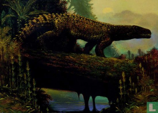 Large Thecodont and Austrobrachyops - Image 1