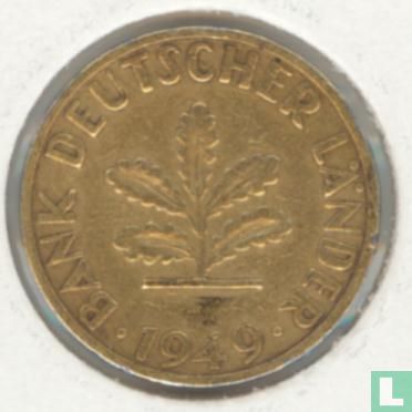 Allemagne 5 pfennig 1949 D - Image 1